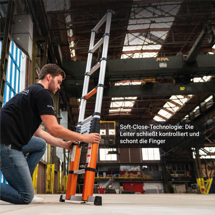 BATAVIA Giraffe Air Teleskopleiter 3,81 m 12 Sprossen